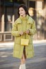 Le Malene 绿色长款鸭绒外套 19485 商品缩略图4