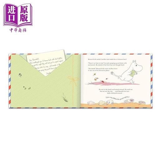 【中商原版】姆明的邮件之书 Moomin Mail A beautiful gift book with real letters to open and read 英文原版活动与玩具书 商品图2