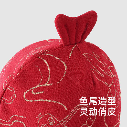 【商场同款】英氏婴儿帽子四季竹纤维透气不闷男宝女宝小圆帽 商品图3