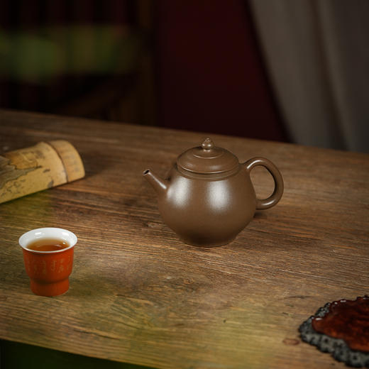 龙德堂陶艺 汤亚姣制《青尊》原矿青段 220cc 库存请咨询客服 商品图3