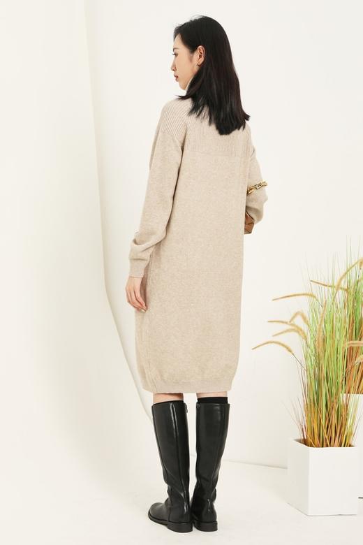 LNNNS 宽松高领针织打底连衣裙 14871 商品图2