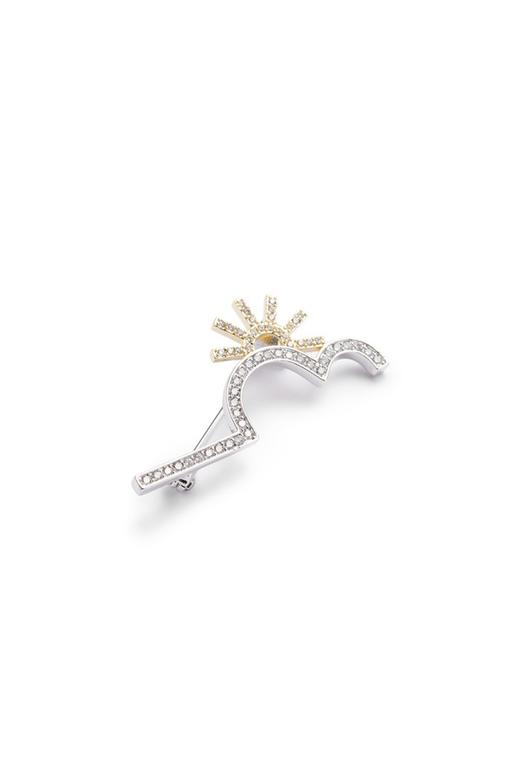 Time Made 太阳云朵锆石胸针 8011 商品图2