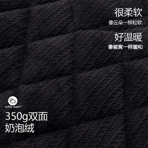 男士奶泡绒拉链夹棉套装 商品图2