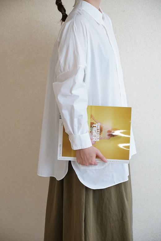 ECOLE DE CURIOSITES 长袖不对称设计衬衫(两边可分离) 商品图1