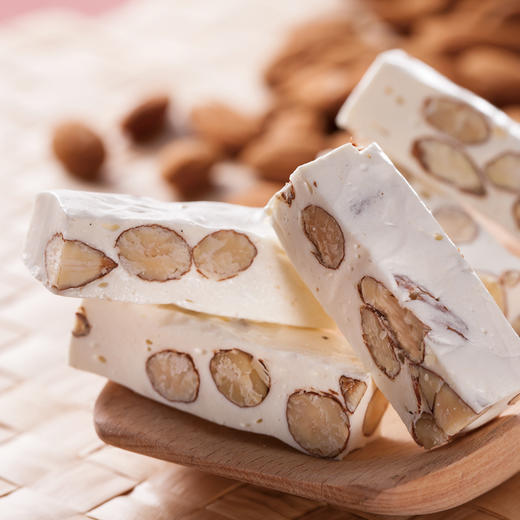 200g糖漾牛轧糖袋装 花生/巴旦木/蔓越莓味 商品图3