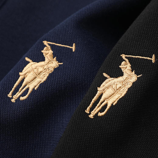 【加绒】【新款DG】大依优型大码加绒长袖Polo衫翻领男装加肥加大体恤大号上衣胖子 商品图4