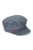 AVA 灰蓝色字母刺绣报童帽 7795 商品缩略图1