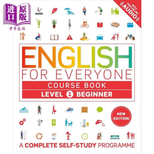 【中商原版】2024新版 DK人人学英语 课本1 DK-English for Everyone Level 1 Beginner course book 英文原版 商品图6