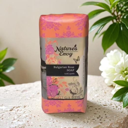 天然之扉保加利亚玫瑰手工精油皂 227g/块 商品图0