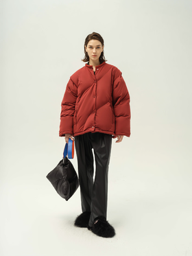 多穿曲线羽绒服