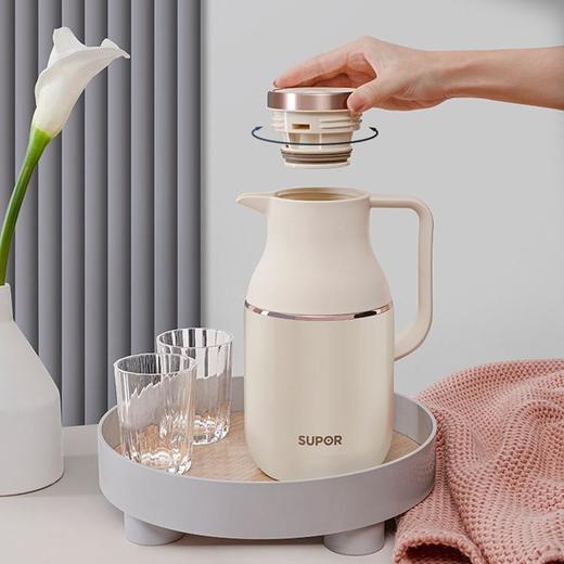 苏泊尔星辰保温壶2.0L象牙白【分仓直发，72小时发货，周末节假日不发货】 商品图0