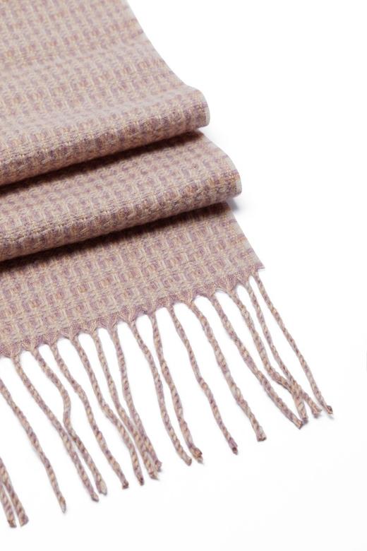 AVA 混色针织流苏围巾 8077 商品图3