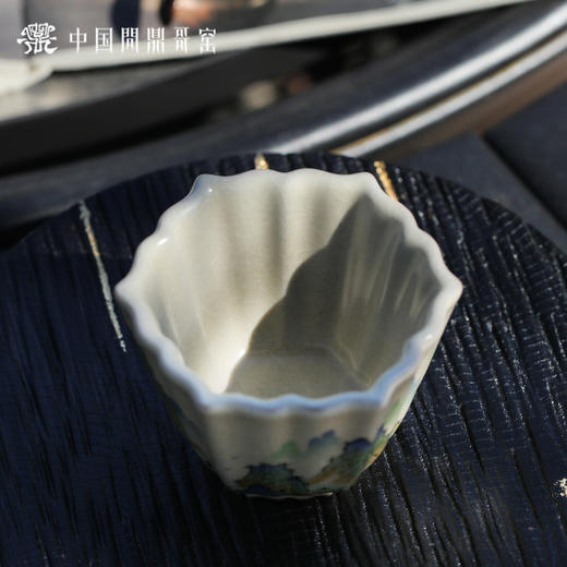 问鼎哥窑碎玉绽蕊杯（翠峰叠嶂） 商品图3