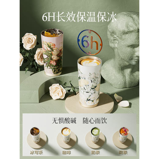 【限时特惠】格沵GERM 花语系列闪耀咖啡杯500ml（目前仅发向日葵款）【分仓直发，72小时发货，周末节假日不发货】-专享价 商品图1