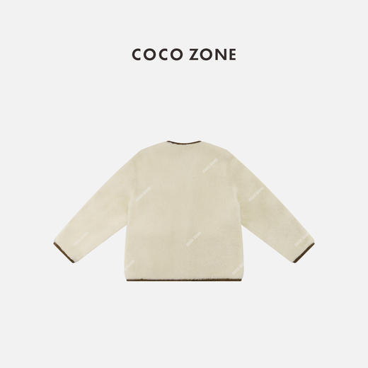 COCO ZONE 秋冬皮毛一体撞色牛角扣气质皮草CC2D2784 商品图1