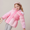 mettekids儿童羽绒服2024秋冬新款女童90白鹅绒渐变气质收腰外套 商品缩略图5