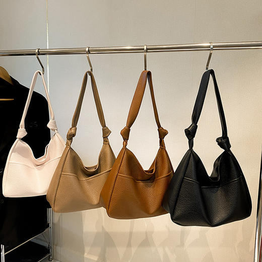 【优雅温柔❗️韩版森系文艺斜挎包包】慵懒十足小众设计包包，简约百搭内容量大超能装，2025新款质感手提腋下包时尚单肩包简约时尚QQ 商品图2