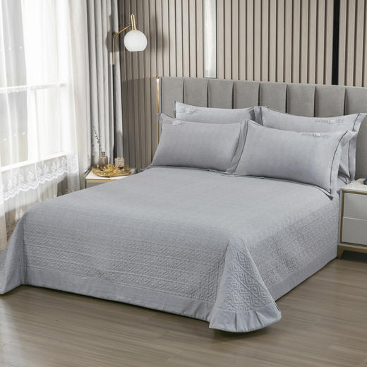 【三层加厚夹棉床盖设计】亲肤磨毛暖绒床盖款夹棉四件套 超柔加厚保暖套件 商品图8