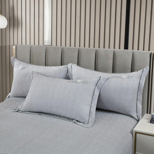 【三层加厚夹棉床盖设计】亲肤磨毛暖绒床盖款夹棉四件套 超柔加厚保暖套件 商品图9