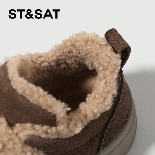 【童鞋】星期六泰迪毛边魔术贴保暖儿童休闲鞋SSC4192L7M 商品图5