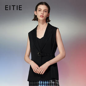 EITIE爱特爱春季新款时尚修身时尚马甲外套7703418