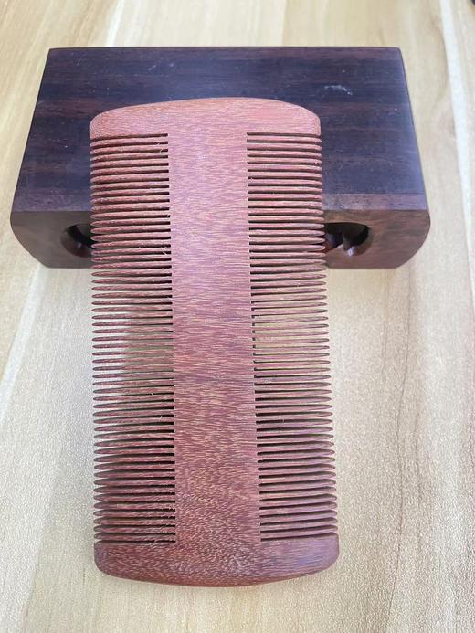 平价优选：厚实木篦梳子，压手感檀梳密梳木，传统篦头密齿梳素面 【古宣】 商品图2