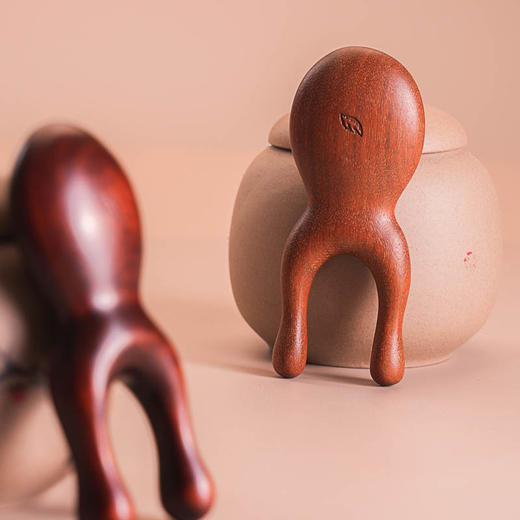 *自营*美鼻器檀木创意捏鼻搓耳紫檀金丝材质可选眼部按摩器脸部经络穴位按摩器 商品图3