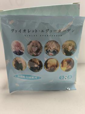 星河动漫 紫罗兰永恒花园 轻羽系列 冰箱贴 8包/盒 国谷