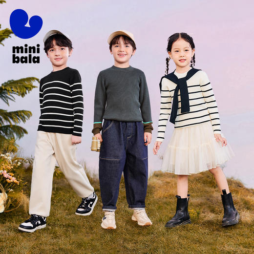 【绵绵衫】迷你巴拉男女童儿童毛衫秋冬新品针织衫 商品图1