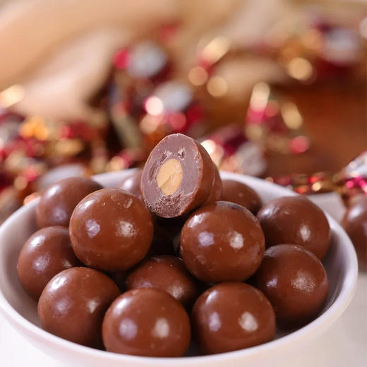 阿尔努蒂巧克力味花生夹心糖400g 商品图2