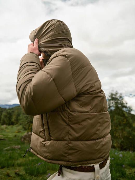 Evistub/E-4QWT557/隐藏帽立领加厚棉服 商品图3