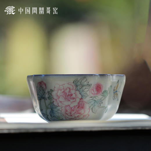 问鼎哥窑碎玉大五行杯（芙蝶梦回）（缺货） 商品图0