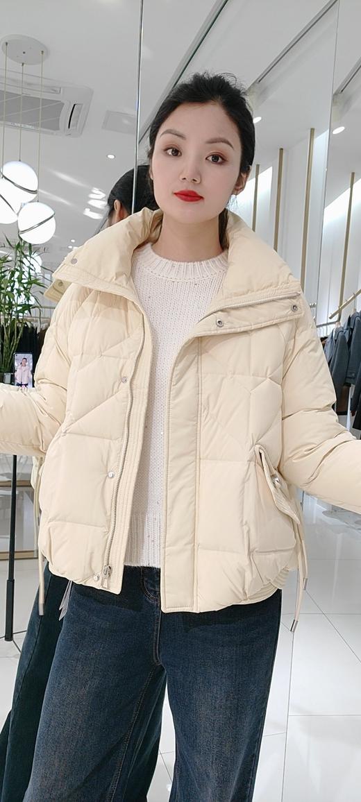 482969浣熊绒亮片毛衫，白 紫 商品图4