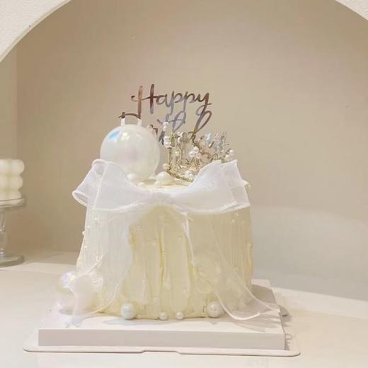 D001（珍珠小皇冠&丝带蝴蝶结） 商品图0