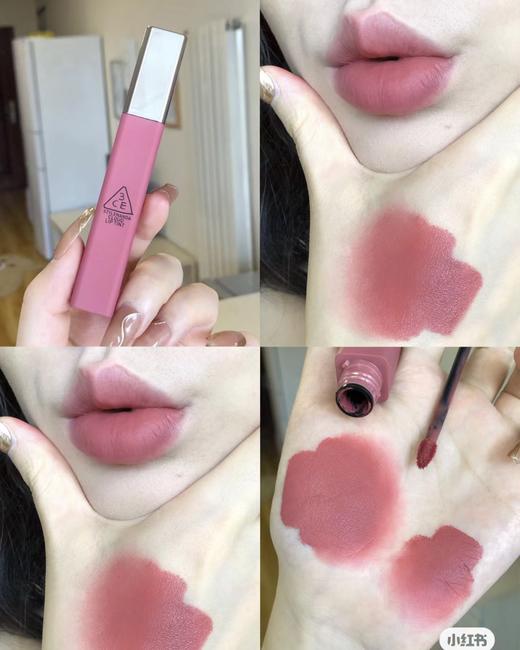 独家明通货！！3ce-虞书欣同款！4色爆款 3CE云朵系列唇釉哑光唇釉 气质显白 正装 商品图4