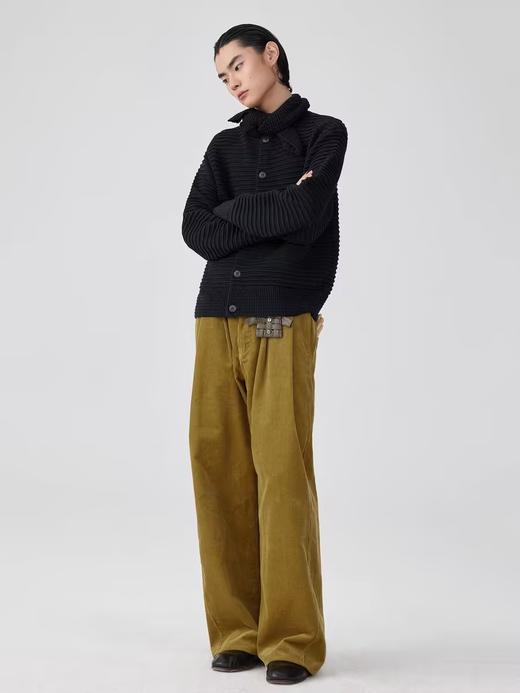 Simple Project/M24244/领子打结纽扣开衫 商品图1