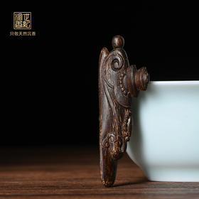 龙鱼·瑞兽丨天然芽庄沉香雕件 沉水级 4.3克 SP12372