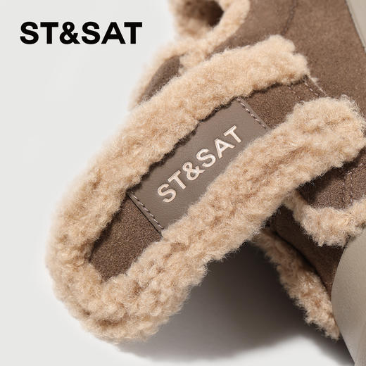 【童鞋】星期六泰迪毛边魔术贴保暖儿童休闲鞋SSC4192L7M 商品图3