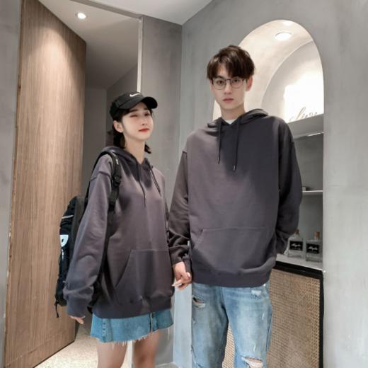 【伊泺杉加绒加厚纯棉连帽卫衣】🌿 💥杀疯了‼疯狂打Call自带街头潮范儿，✅高级又减龄 重磅连帽卫衣 内里加厚毛毛绒，✅这件真的超级舒服！绵密软糯又扎实，特别防风🥰 商品图1