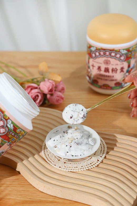 吃藕粉，从舌尖润到胃里！💥低至59/2罐❗️  添加胶原蛋白【宝芝林十养藕粉羹】20斤莲藕才出1斤藕粉❗️每天一碗，健脾养胃又养颜！ 商品图5