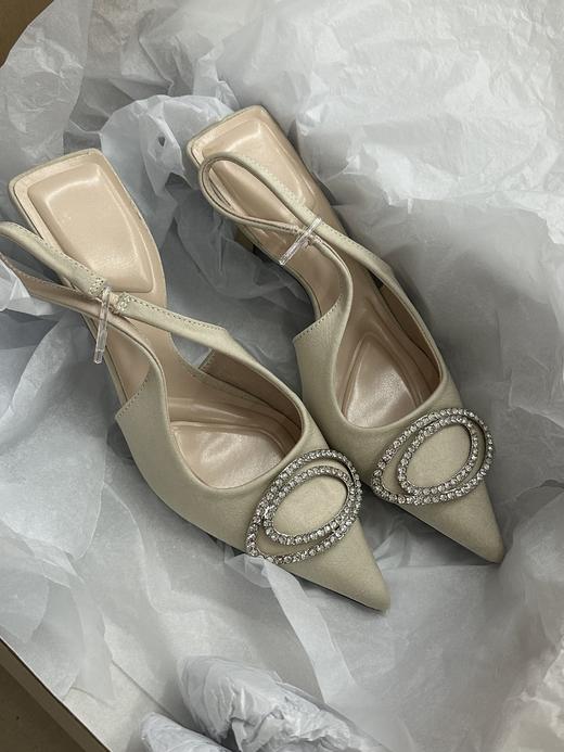 清仓捡漏  LIN CHAOZHANG黑白时尚高跟鞋 X2024001N 商品图6