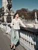 MaisonQiXin CC231210 立裁修身减龄交叠领真丝衬衫 商品缩略图0