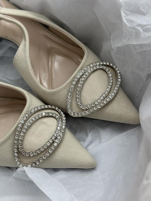 清仓捡漏  LIN CHAOZHANG黑白时尚高跟鞋 X2024001N 商品图5