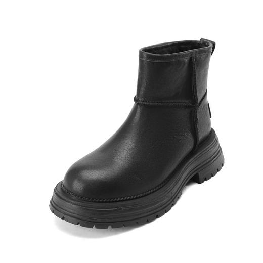 westory2024年秋冬新款休闲风厚底平跟舒适百搭时装靴W24DS85031 商品图8