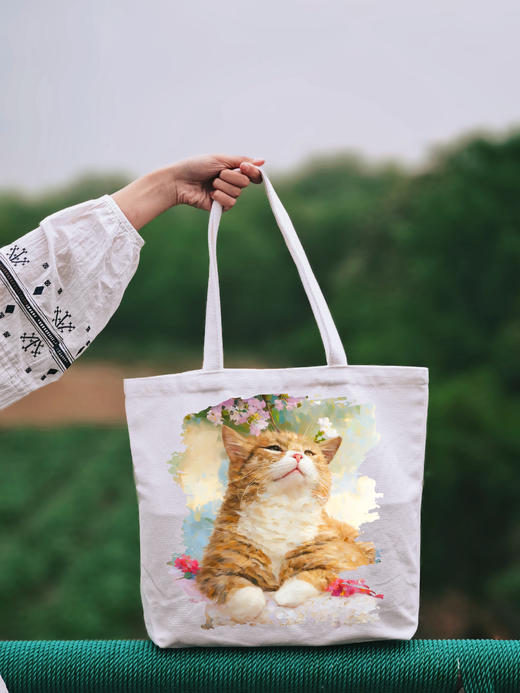 糗糗庄园-百搭帆布包 商品图2