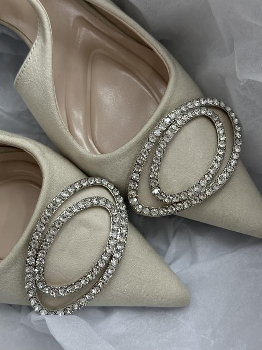 清仓捡漏  LIN CHAOZHANG黑白时尚高跟鞋 X2024001N 商品图7