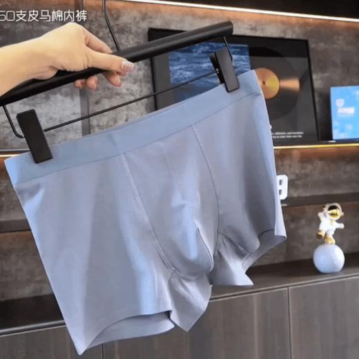 【限时狂欢】【买4送1 到手5条】男士60支匹马棉内裤礼盒装⭐镇店口碑款 高品质💎 商品图1