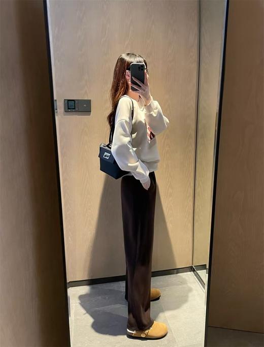 意大利进口面料⚠️会呼吸的【貂绒羊毛蚕丝糯糯裤】甄选顶级桑蚕丝➕貂绒➕羊毛‼️‼️科技复合蓄热，亲肤零压感，保暖抗寒🔥 商品图5