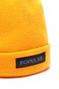 AVA 字母贴布橙色针织帽 8550 商品缩略图2