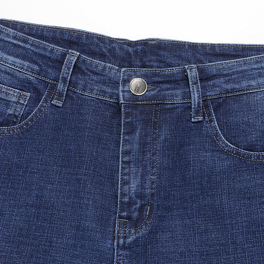 罗蒙春秋男装牛仔裤男士直筒休闲百搭棉质牛仔裤男青年长裤子 商品图6